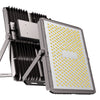 Upgrade 500W LED Stadium Flood Light Outdoor 75000Lm Led Flood Light with Adjustable Bracket, IP65 AC100-277V Commercial Area Lighting with Plug for Backyard/Basketball Court