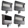 Lightdot 150W LED Flood Lights Outdoor with Knuckle Dusk to Dawn Photocell