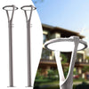 Lightdot 150W LED Post Light with Dusk to Dawn Photocell 22500LM 5000K Pole Lights Outdoor Waterproof 45-93" Height LED Circle Area Light for Parking Lot Garden Yard Street Lighting -2Pack