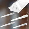 Upgraded 4 Pack Heavy-Duty 4FT LED Shop Lights, 7500LM 50W Commercial Grade Linkable Shop Light Fixtures with Pull Chain, 100-277V 5000K Daylight, Hanging/Surface Mount for Garage Workshop-White