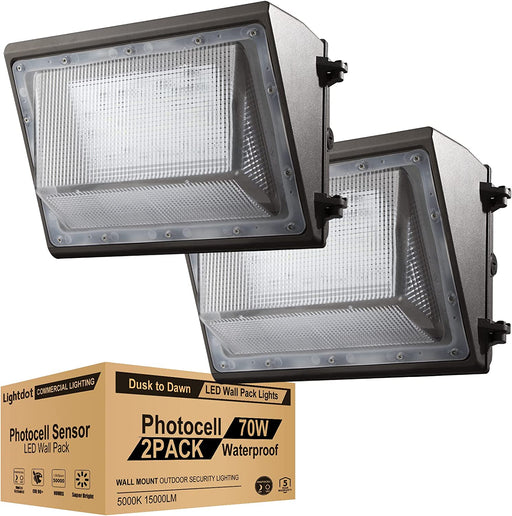 wall pack lights with photocell