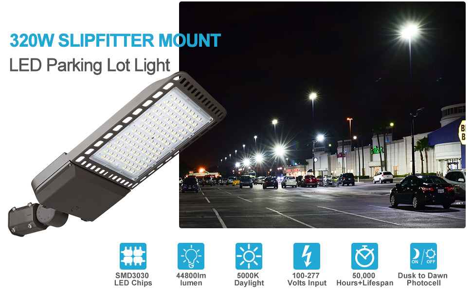Why Choose Lightdot 320W LED Parking lot Light?