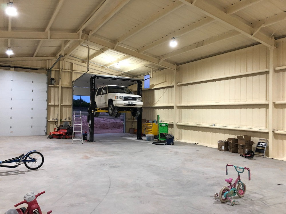 ufo high bays for garage