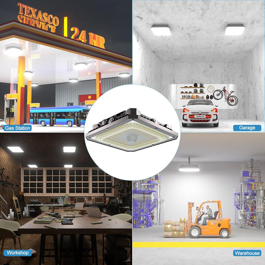 Illuminate Your Outdoor Spaces with LED Canopy Ceiling Lights