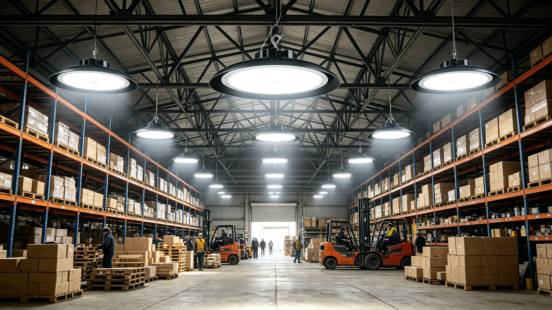 250W LED UFO High Bay Light with Motion Sensor: Smart Warehouse & Garage Lighting Solution