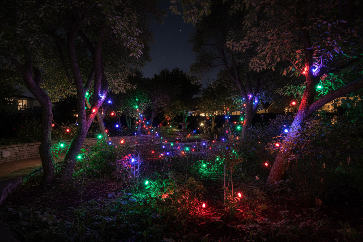 Lightdot 96FT RGB Outdoor String Lights