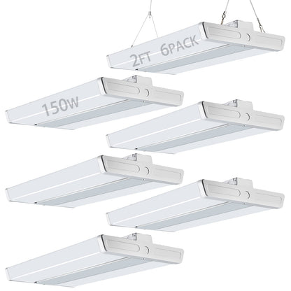 Lightdot LED High Bay Shop Light, 2FT 150W 21500LM 140LM/W [600W HPS Eqv.]