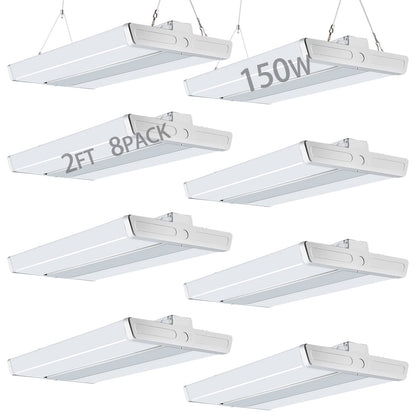 Lightdot LED High Bay Shop Light, 2FT 150W 21500LM 140LM/W [600W HPS Eqv.]