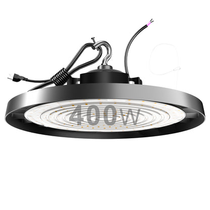 400W UFO LED High Bay Light, 60000lm (Eqv.1600W MH/HPS) high Bay LED Lights, 5000K