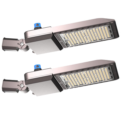 480W LED Parking Lot Lights ETL 72000lm (Eqv.2000W MH/HPS) 5000K Led Parking Lot Lighting with Smart Photocell for Yard/Driveway- 7Yrs Warranty (Coverage: 66~120Ft at Height:30~55Ft)