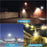 400W LED Flood Light Outdoor 5000K 60000Lm (2000W Eqv.) Led Stadium Light with Dusk to Dawn photocell, IP65 Waterproof Commercial Area Lighting with 5FT Plug for Backyard/Basketball Court-2Pack