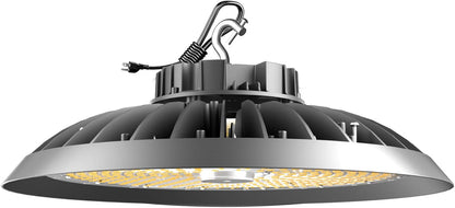 Lightdot LED High Bay Light, High Bay LED Lights, AC100-277V 5000K UFO LED High Bay Shop Light with US Plug for 30-50FT Height Warehoues/Shop/Barn
