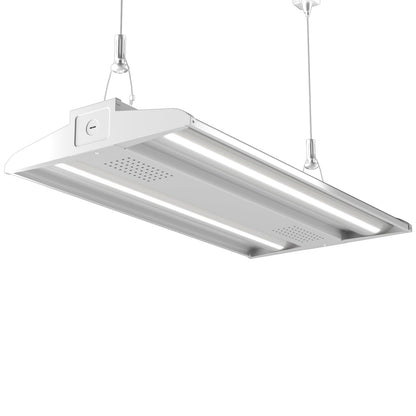Lightdot 2FT 200W LED High Bay Light 30000LM High Bay Shop Light | Industrial Linear High Bay Troff Style, 5000K ETL Listed, 100-277V Aluminum, 7-Yr Warranty,for Garage/Workshop/Gym/Warehouse