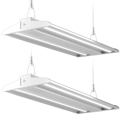 Lightdot 4FT 265W LED High Bay Light 39750LM High Bay Shop Light | Industrial Linear High Bay Troff Style, 5000K ETL Listed, 100-277V Aluminum, 7-Yr Warranty,for Garage/Workshop/Gym/Warehouse