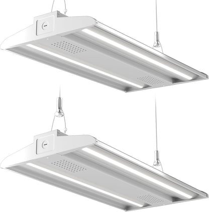 Lightdot 4FT 265W LED High Bay Light 39750LM High Bay Shop Light | Industrial Linear High Bay Troff Style, 5000K ETL Listed, 100-277V Aluminum, 7-Yr Warranty,for Garage/Workshop/Gym/Warehouse
