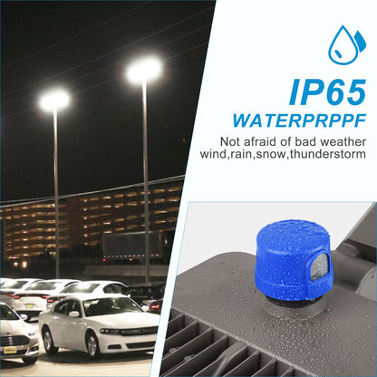480W LED Parking Lot Lights ETL 72000lm (Eqv.2000W MH/HPS) 5000K Led Parking Lot Lighting with Smart Photocell for Yard/Driveway- 7Yrs Warranty (Coverage: 66~120Ft at Height:30~55Ft)