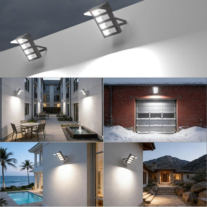 Lightdot 500W Outdoor LED Flood Lights with Brim, LED Stadium Lights