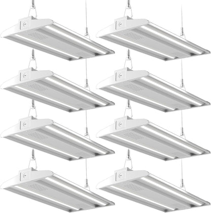 Lightdot 2FT 200W LED High Bay Light 30000LM High Bay Shop Light | Industrial Linear High Bay Troff Style, 5000K ETL Listed, 100-277V Aluminum, 7-Yr Warranty,for Garage/Workshop/Gym/Warehouse