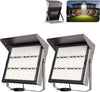 Lightdot 400W Outdoor LED Flood Lights with Brim, LED Stadium Lights