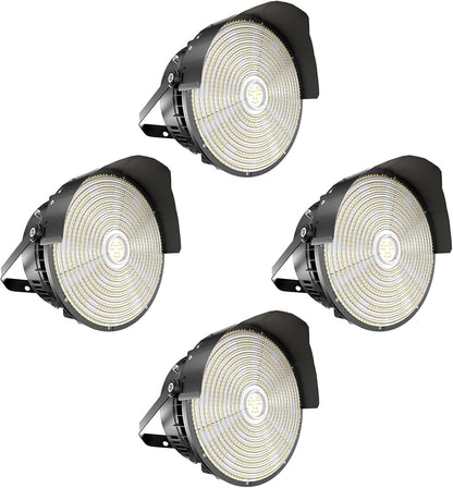 Lightdot 450W(520x1W) LED Stadium Lights 67500Lm (1800W Eqv.) LED High Mast Lights Outdoor AC100-277V IP65 Waterproof Outdoor Sport Count Light Commercial Area Lighting