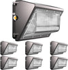 Lightdot 6 Pack 120W LED Wall Pack Lights, Outside LED Exterior Light
