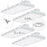 Linear Led light fixtures 2ft