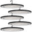 Lightdot Upgrade 200W LED High Bay Light 28000lm (Eqv.800W MH/HPS)  5000K Daylight UFO Lights