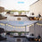 Lightdot Outdoor String Light Poles, 9FT Metal Patio Light Poles Post for Outside with Fork for Outside