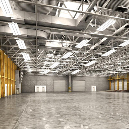 Lightdot LED High Bay Shop Light, 2FT 200W 28000LM 140LM/W [800W HPS Eqv.] 5000K Daylight Linear Hanging Light for Warehouse Workshop Gyms-06