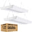Lightdot 2 Pack LED High Bay Shop Light, 2FT 150W 21500LM 140LM/W [600W HPS Eqv.]