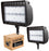 Lightdot 2 Pack 200W LED Outdoor Flood Lights  with Knuckle, Dusk to Dawn Photocell