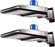 150W Lightdot Parking Lot Lighting, 21000Lm (Eqv 600W) 5000K ETL Listed, IP65 Waterproof Arm Mount