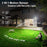 Lightdot LED Security Lights Motion Sensor Light Outdoor, 38W 3800LM Outdoor Flood Light for Garage, Porch, Yard-Black