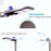 200W LED Parking Lot Area Light Dusk to Dawn for Outdoor Sports Stadium/Street