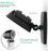 50W Integrated LED Security Wall Pack Flood Light, 5500LM Super Bright, 5000K Daylight, Dusk to Dawn