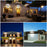 Lightdot LED Security Lights Motion Sensor Light Outdoor, 38W 3800LM Outdoor Flood Light for Garage, Porch, Yard-Black