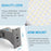 150W Lightdot Parking Lot Lighting, 21000Lm (Eqv 600W) 5000K ETL Listed, IP65 Waterproof Arm Mount