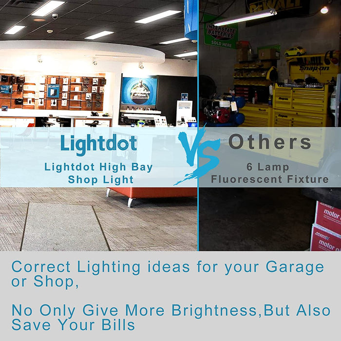 high bay light in garage
