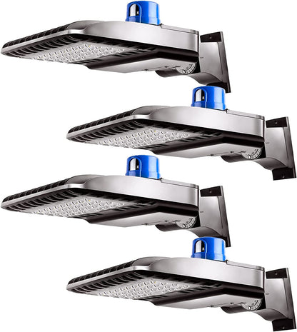 150W Lightdot Parking Lot Lighting, 21000Lm (Eqv 600W) 5000K ETL Listed, IP65 Waterproof Arm Mount