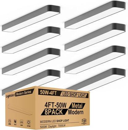 flush mount led shop lights