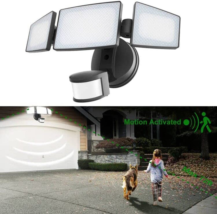 Motion detector security light deals