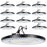 Lightdot 100W UFO LED High Bay Light for Warehouse 5000K Daylight,ETL Listed High Bay LED Lights with Plug Energy Saving Up to 760KW*6/Y(5Hrs/Day) -6Pack