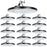 Lightdot 100W UFO LED High Bay Light for Warehouse 5000K Daylight,ETL Listed High Bay LED Lights with Plug Energy Saving Up to 760KW*6/Y(5Hrs/Day) -6Pack