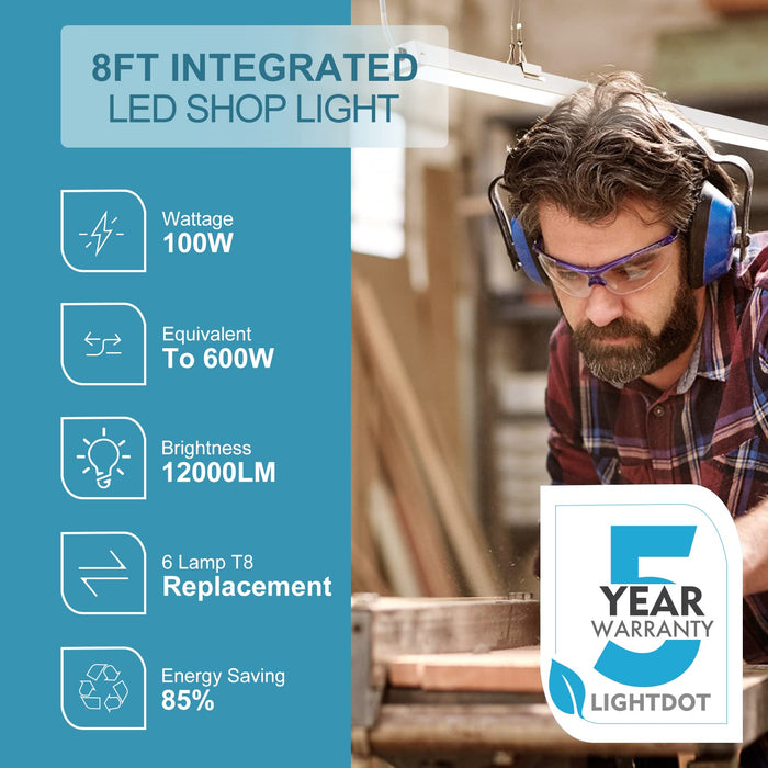 Bright LED Shop Lights  Best Commercial LED Shop Lights — Lightdot