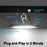 320W UFO LED High Bay Light, 44800lm (Eqv.1500W MH/HPS) high Bay LED Lights, 5000K