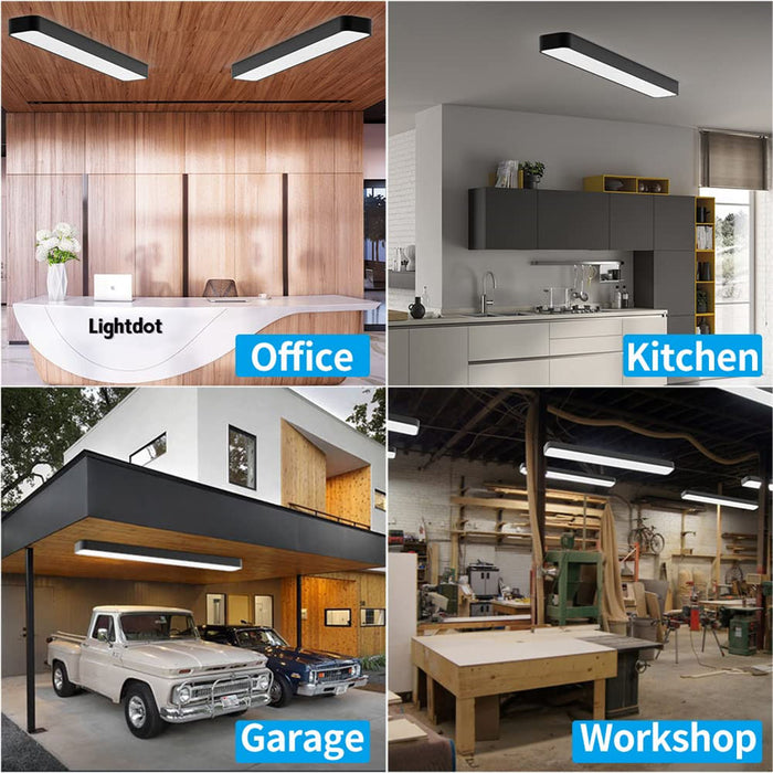 Garage flush shop mount lights