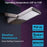 200W LED Flood Light Outdoor 5000K 28000Lm  Led Stadium Light with Dusk to Dawn photocell and trunnion bracket